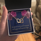 Interlocking Hearts Necklace: The Day We Married