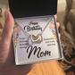 Interlocking Hearts Necklace :Happy Birthday Mom