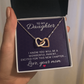 Interlocking Hearts Necklace : To My Daughter Love Your Mom