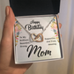 Interlocking Hearts Necklace :Happy Birthday Mom