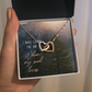 Interlocking Hearts Necklace :I Have Found The One