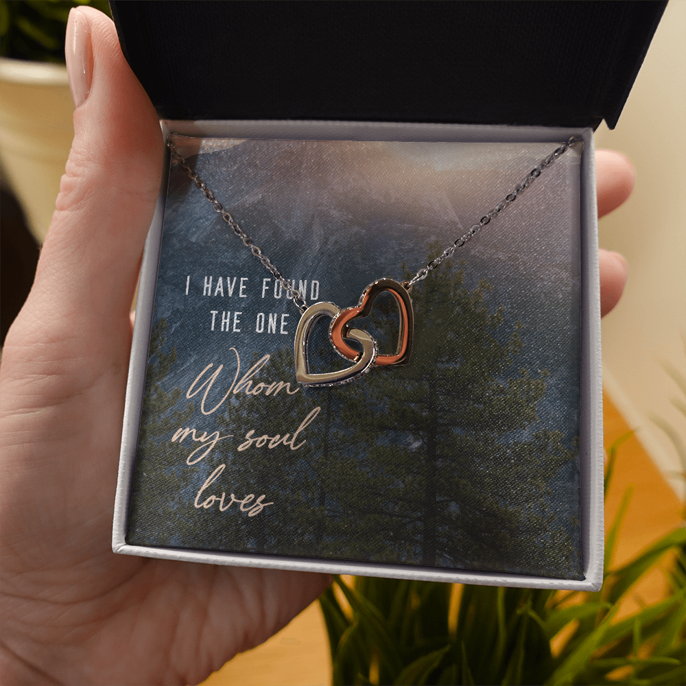 Interlocking Hearts Necklace :I Have Found The One