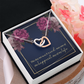 Interlocking Hearts Necklace: The Day We Married