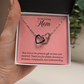 Interlocking Hearts Necklace : To Our Loving Mom