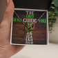 Interlocking Hearts Necklace: The Lord Will Guide You