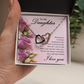 Interlocking Hearts Necklace To My Daughter My Greatest Joy