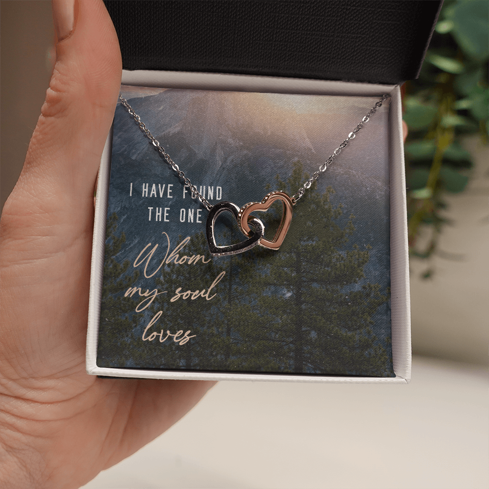 Interlocking Hearts Necklace :I Have Found The One