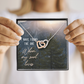 Interlocking Hearts Necklace :I Have Found The One