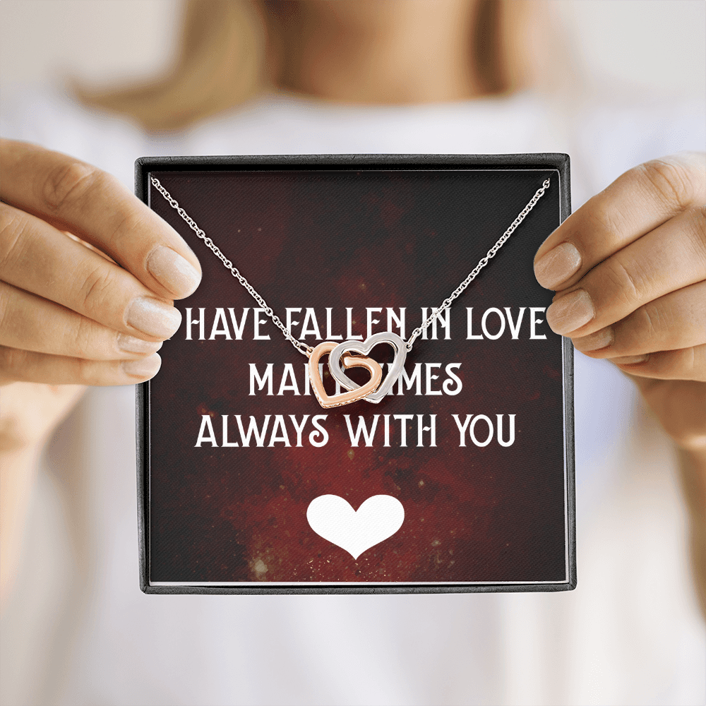 Interlocking Hearts Necklace : I Have Fallen In Love