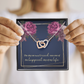 Interlocking Hearts Necklace: The Day We Married