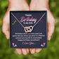 Interlocking Hearts Necklace :Happy Birthday To My Wife I Love You