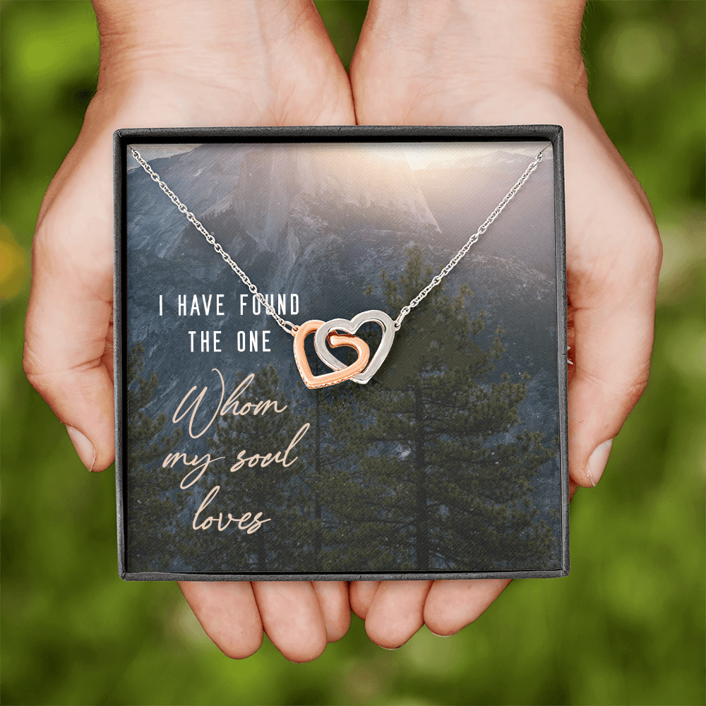 Interlocking Hearts Necklace :I Have Found The One