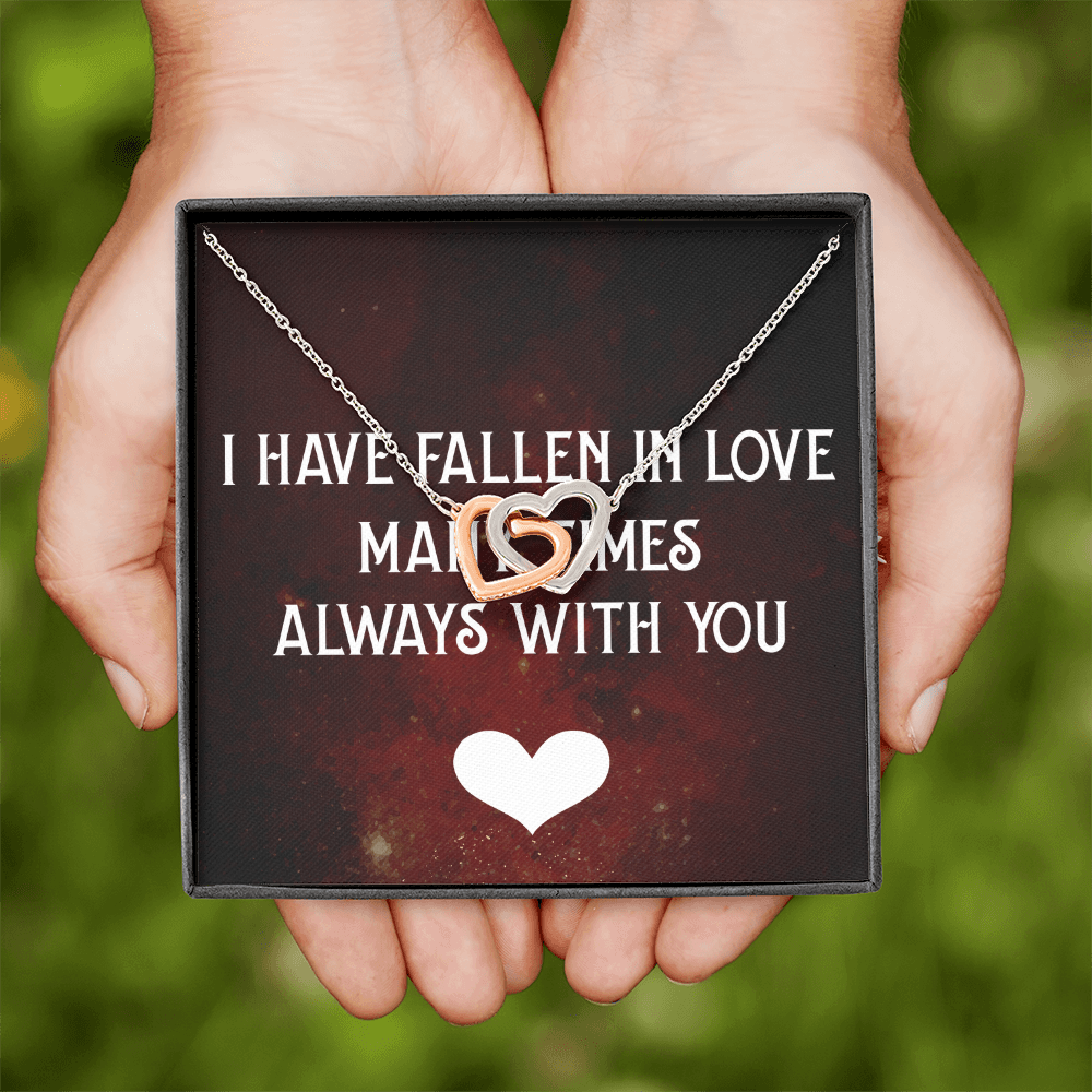 Interlocking Hearts Necklace : I Have Fallen In Love