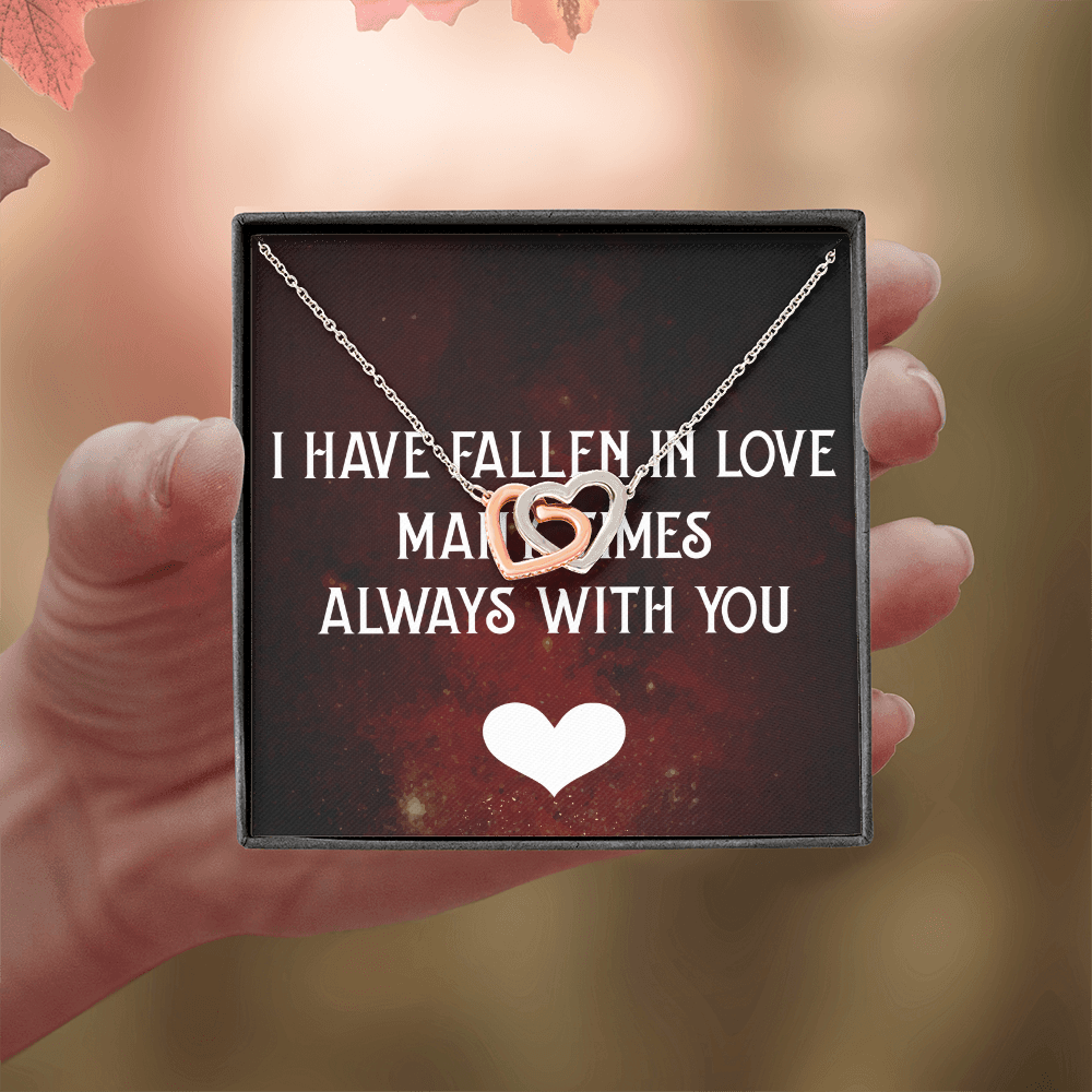 Interlocking Hearts Necklace : I Have Fallen In Love