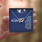 Interlocking Hearts Necklace : To My Daughter You Are Capable
