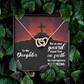 Interlocking Hearts Necklace : To My Daughter Be Strong