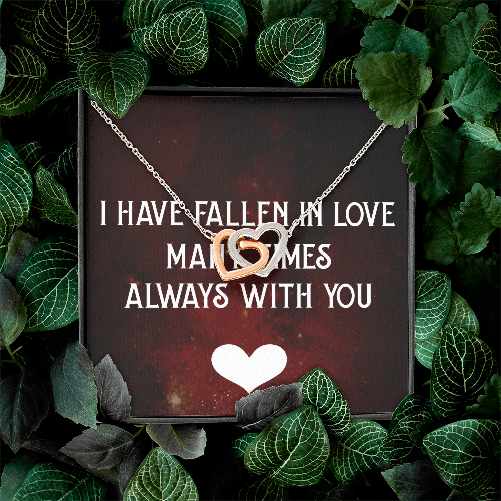 Interlocking Hearts Necklace : I Have Fallen In Love