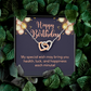 Interlocking Hearts Necklace : Happy Birthday My Special Wish