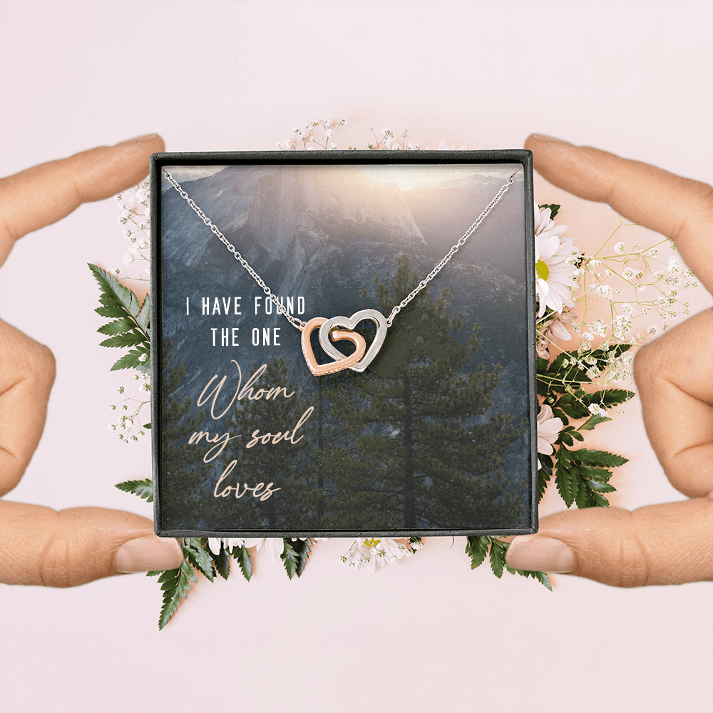 Interlocking Hearts Necklace :I Have Found The One