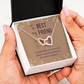 Interlocking Hearts Necklace :To Best My Friend
