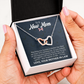 Interlocking Hearts Necklace : To A New Mom Love Your Mother -In- Law