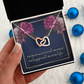 Interlocking Hearts Necklace: The Day We Married