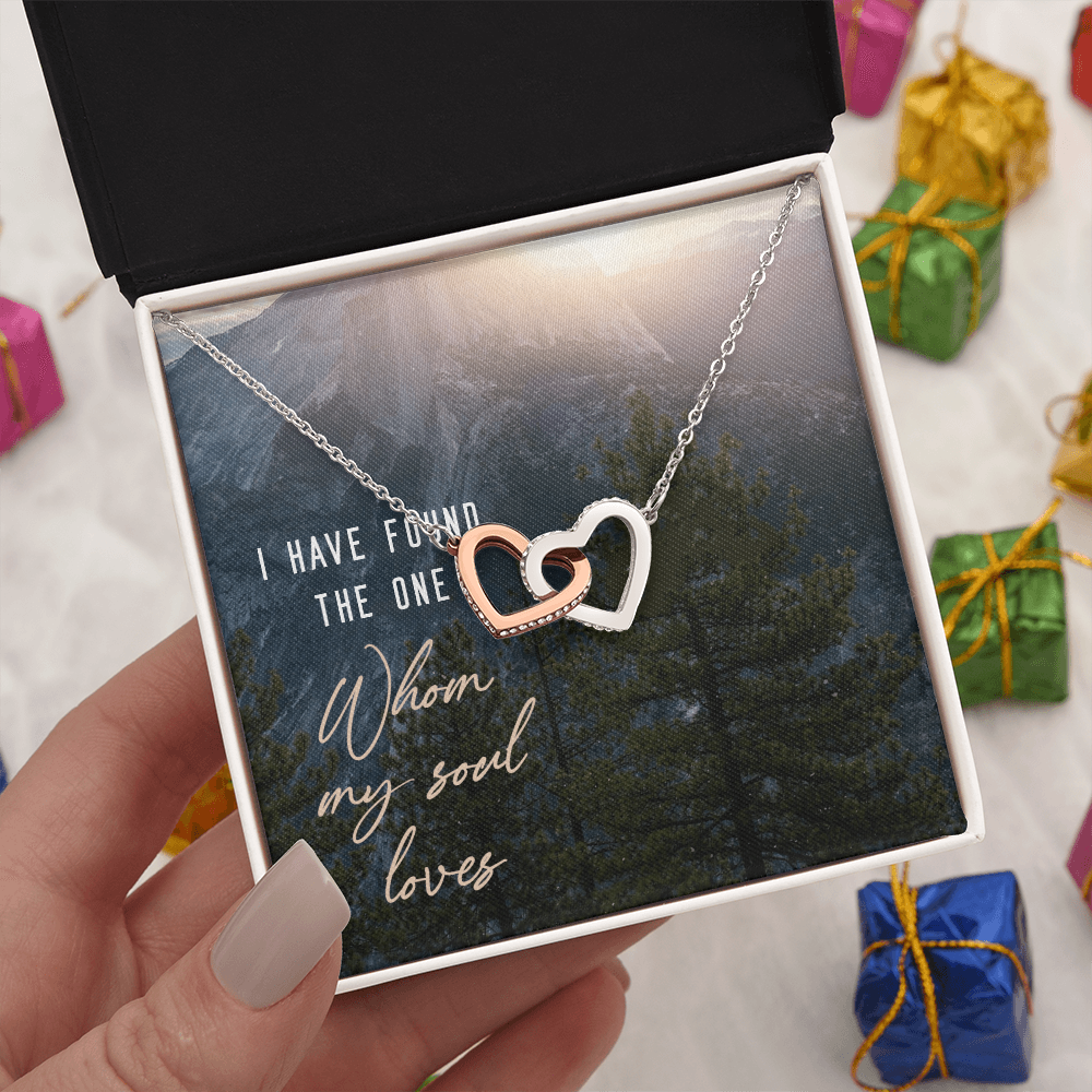 Interlocking Hearts Necklace :I Have Found The One