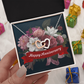 Interlocking Hearts Necklace:Happy Anniversary