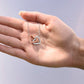 Interlocking Hearts Necklace : To My Daughter I Love You