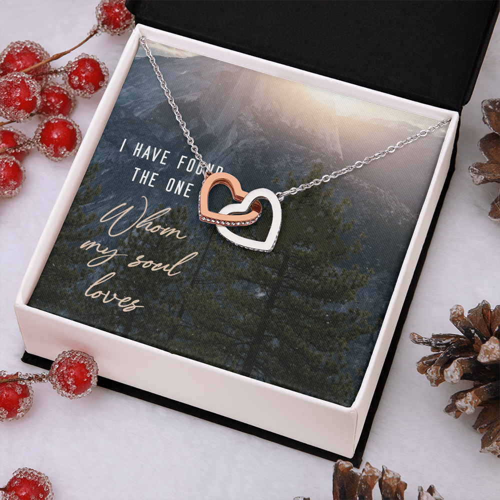 Interlocking Hearts Necklace :I Have Found The One