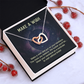 Interlocking Hearts Necklace: Make A Wish