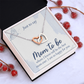 Interlocking Hearts Necklace : Mom To Be I Am So Happy For You