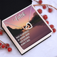 Interlocking Hearts Necklace : Faith Must Be Enforce