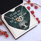 Interlocking Hearts Necklace:I'll Hold You In My Heart