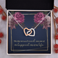 Interlocking Hearts Necklace: The Day We Married
