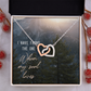 Interlocking Hearts Necklace :I Have Found The One