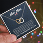 Interlocking Hearts Necklace : To A New Mom Love Your Mother -In- Law