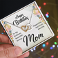 Interlocking Hearts Necklace :Happy Birthday Mom
