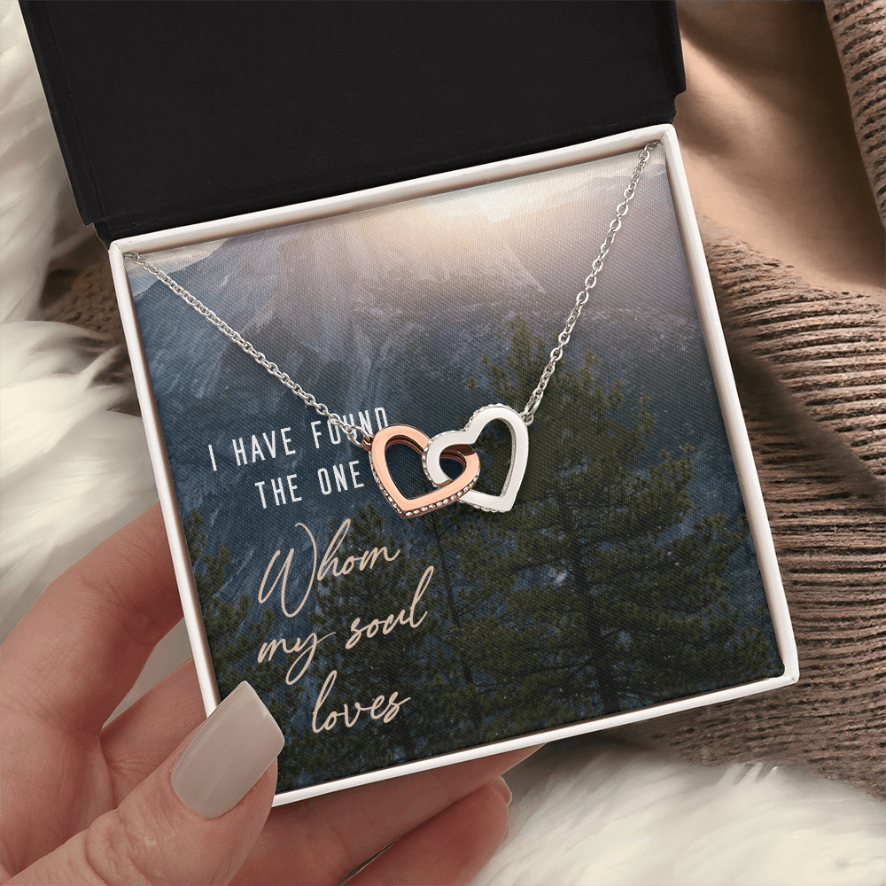 Interlocking Hearts Necklace :I Have Found The One