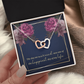 Interlocking Hearts Necklace: The Day We Married