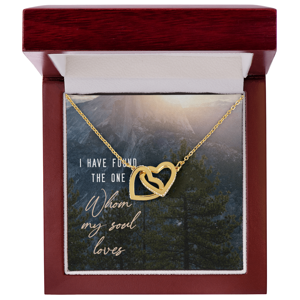 Interlocking Hearts Necklace :I Have Found The One