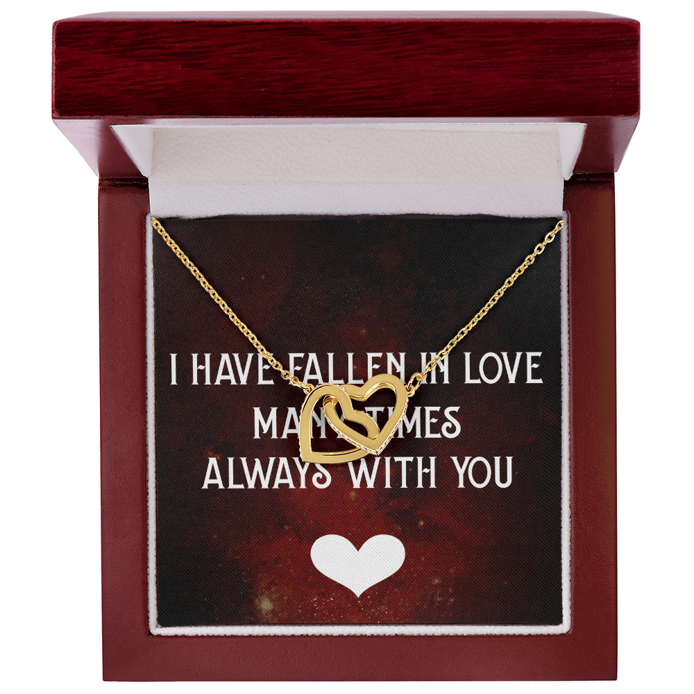 Interlocking Hearts Necklace : I Have Fallen In Love