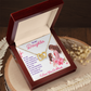 Interlocking Hearts Necklace: To My Daughter I Love You So Much