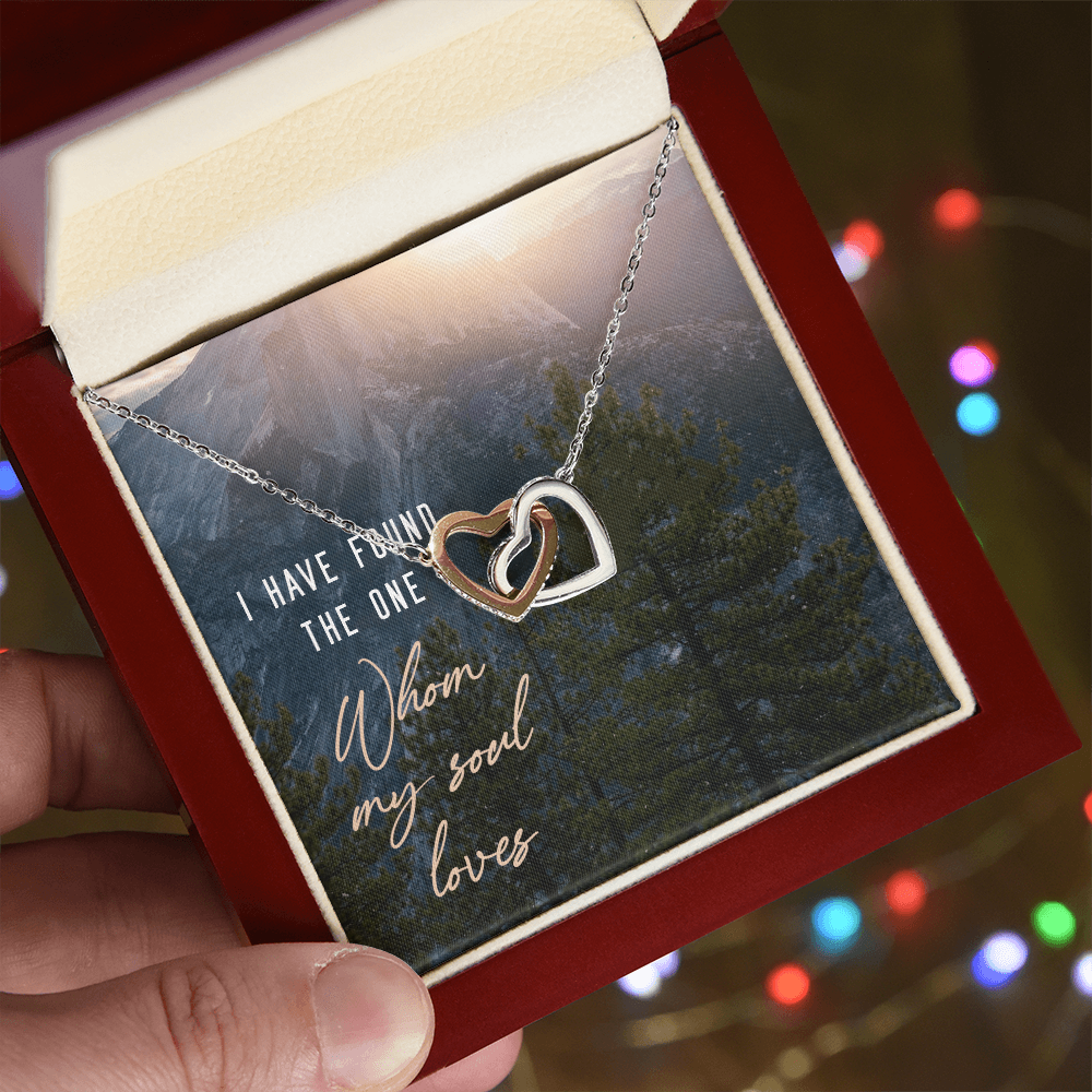 Interlocking Hearts Necklace :I Have Found The One