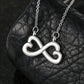 Endless Love Necklace:To My Unbiological Sister