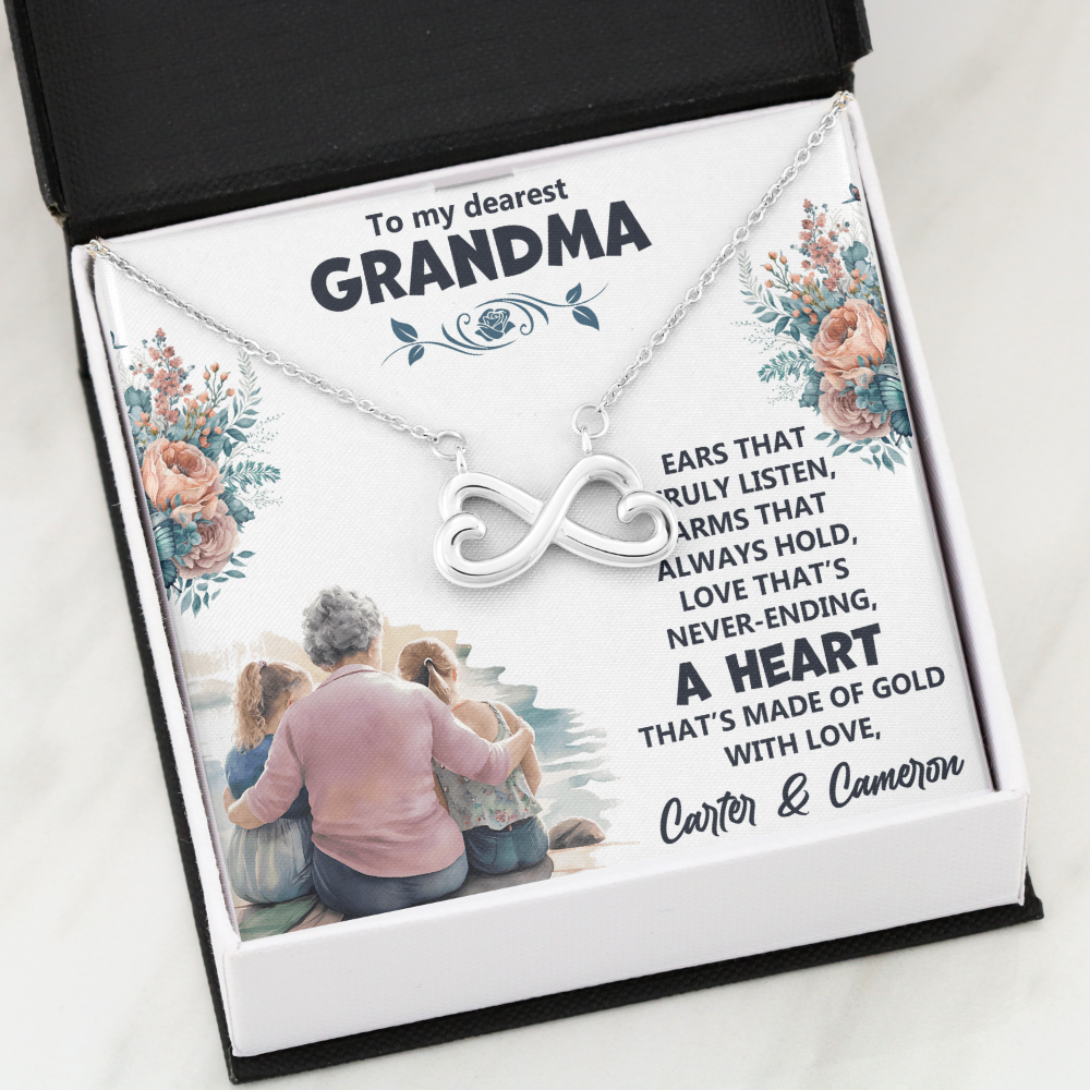 Endless Love Necklace: To My Dearest Grandma