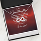 Endless Love Necklace:To My Granddaughter