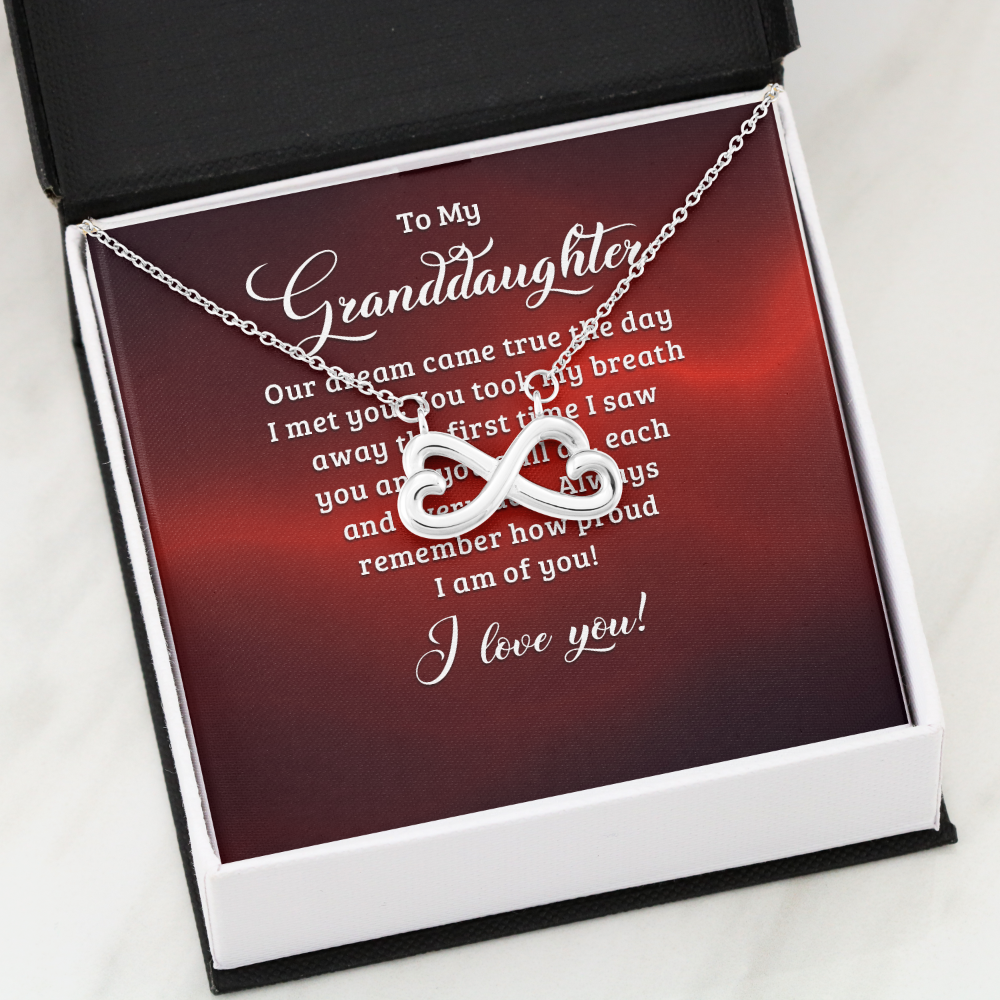 Endless Love Necklace:To My Granddaughter