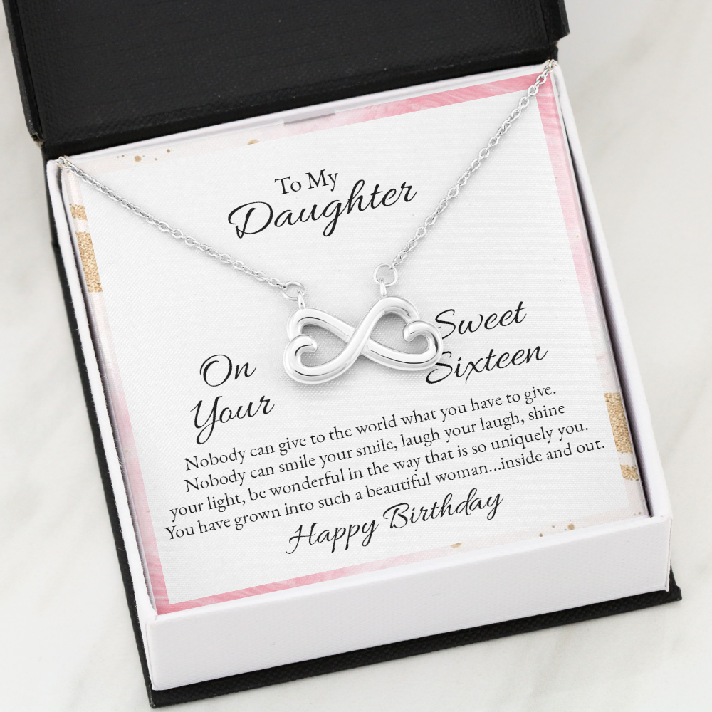Endless Love Necklace: Sweet 16 Happy Birthday