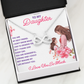 Endless Love Necklace:Daughter - You Are My Best Friend
